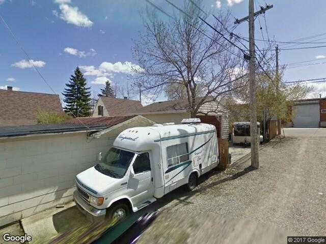 Street View image from Bridgeland, Alberta