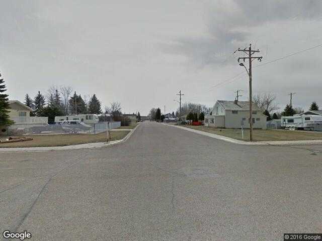 Street View image from Coutts, Alberta