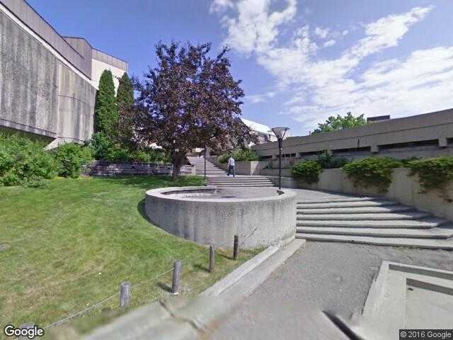 Street View image from Mount Royal University, Alberta