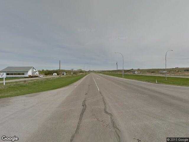 Street View image from Stand Off, Alberta