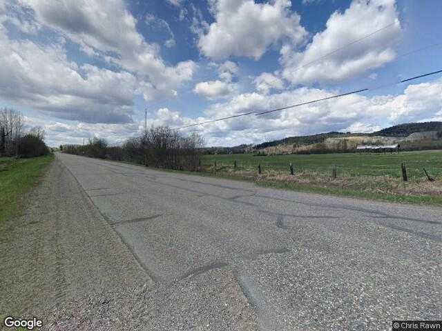 Street View image from Giscome, British Columbia 