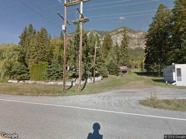 Street View image from Spillimacheen, British Columbia 