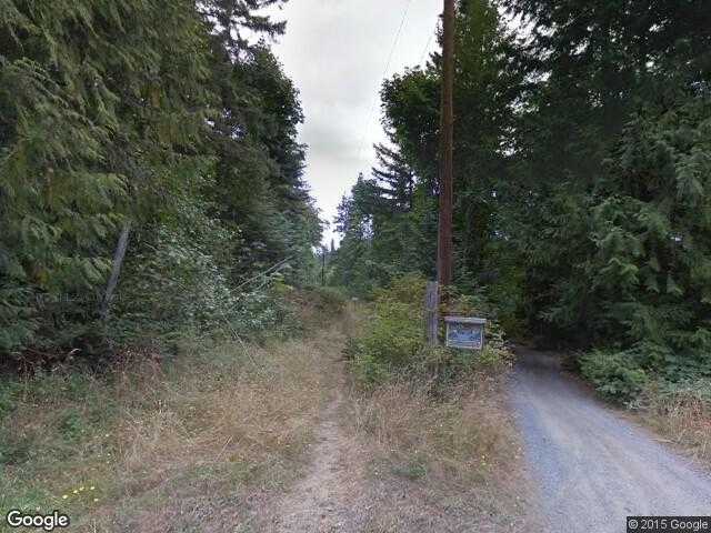 Street View image from Thetis Island, British Columbia 