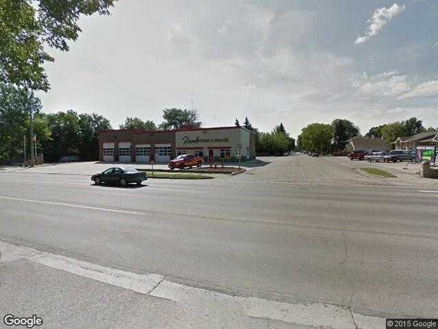 Street View image from Morden, Manitoba