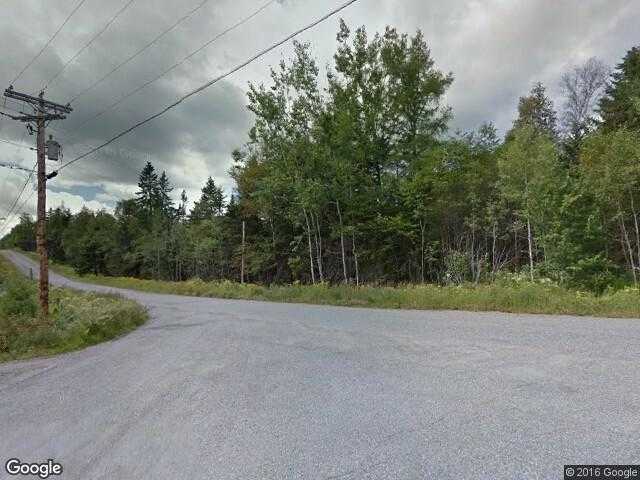 Street View image from Chamcook, New Brunswick