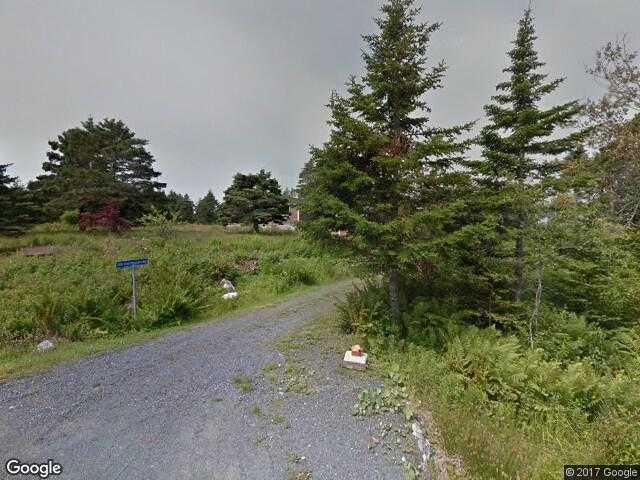 Street View image from East Pennant, Nova Scotia