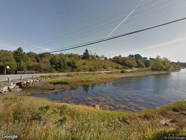 Street View image from Indian Point, Nova Scotia