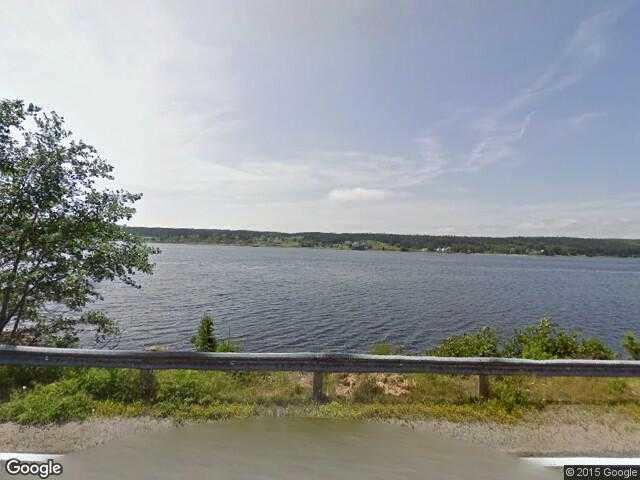 Street View image from Isaacs Harbour, Nova Scotia