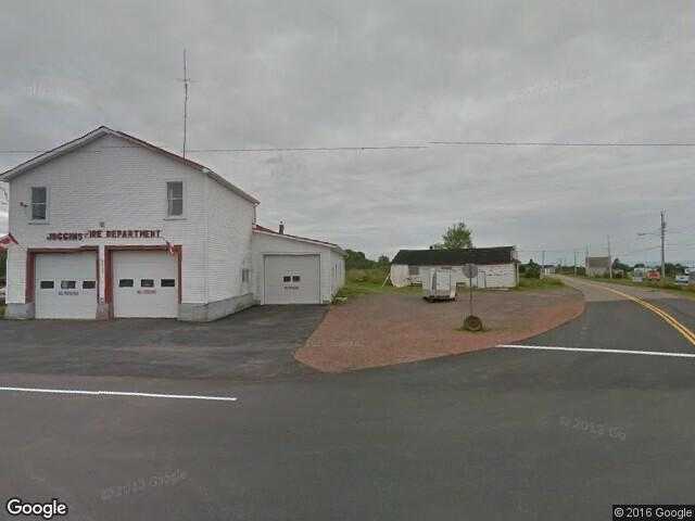 Street View image from Joggins, Nova Scotia