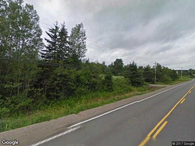 Street View image from Lower North Grant, Nova Scotia