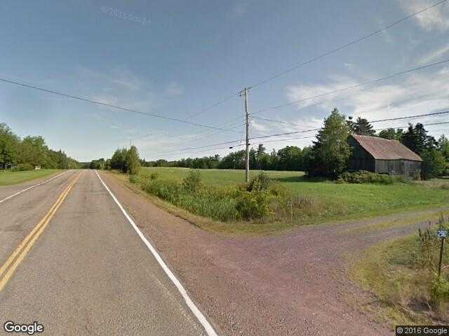 Street View image from North Middleboro, Nova Scotia