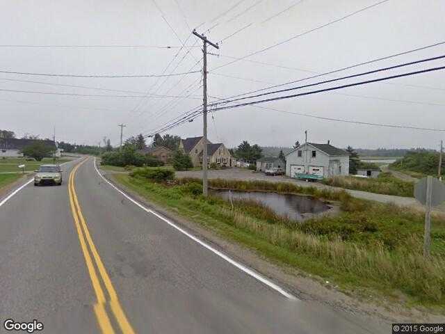 Street View image from Upper Wedgeport, Nova Scotia