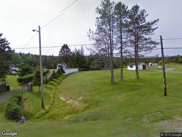 Street View image from West Quoddy, Nova Scotia