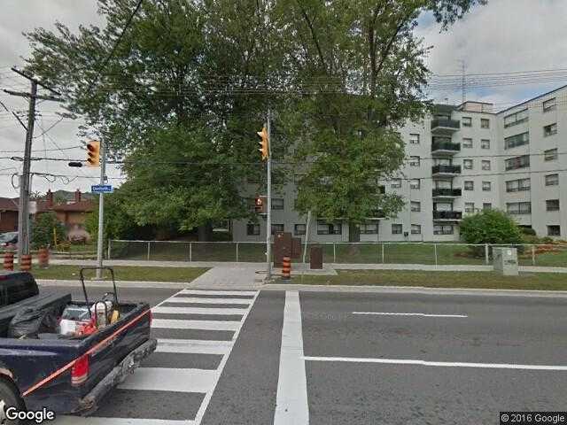 Street View image from Eglinton East, Ontario
