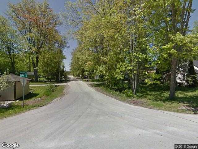 Street View image from Gilford Beach, Ontario
