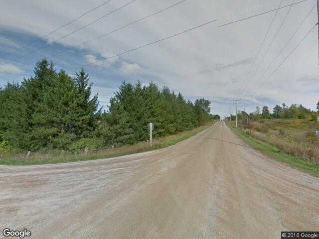 Street View image from Granger, Ontario