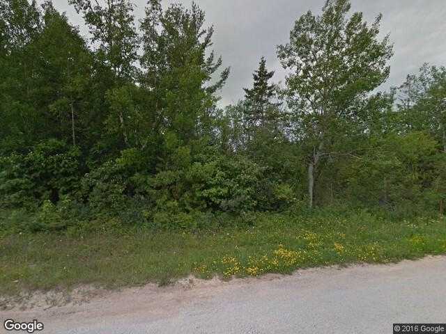 Street View image from Halfway Point, Ontario
