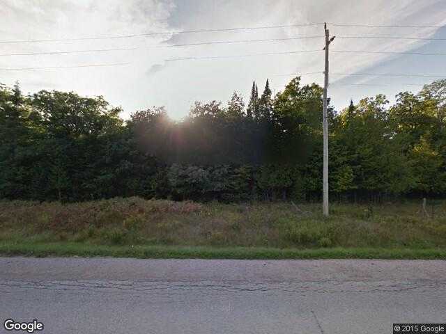 Street View image from Honora, Ontario
