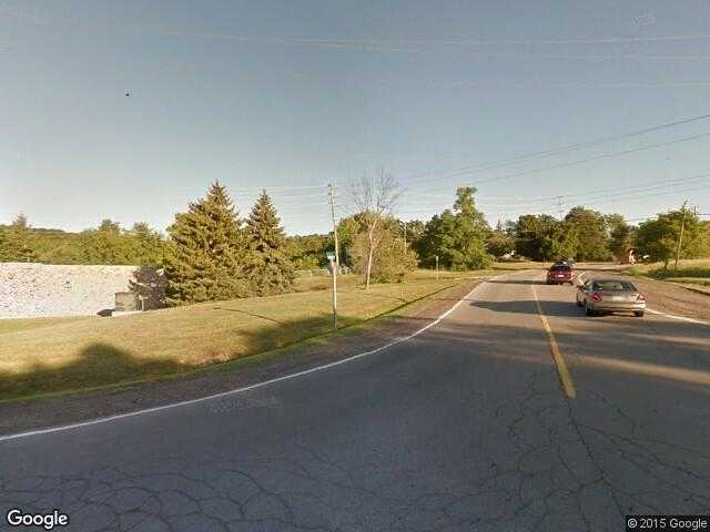 Street View image from Hopkins Corners, Ontario
