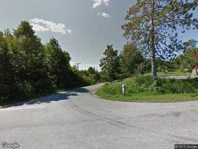 Street View image from Myers Cave, Ontario