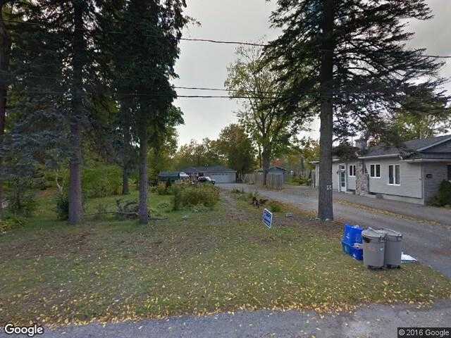 Street View image from Sutton, Ontario