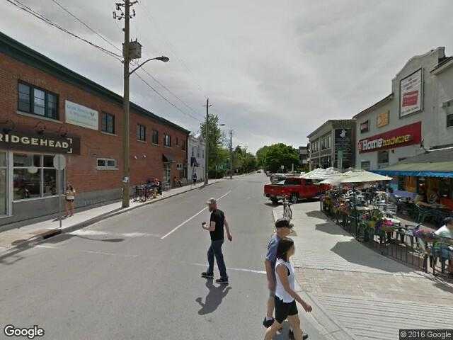 Street View image from The Glebe, Ontario