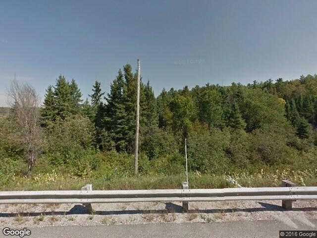 Street View image from Bouchette, Quebec