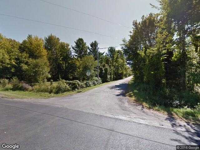 Street View image from Brooklet, Quebec