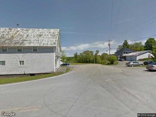 Street View image from Bury, Quebec