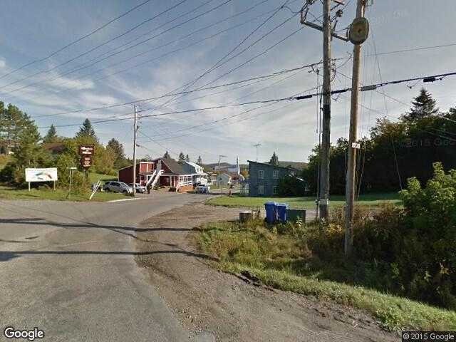 Street View image from Chertsey, Quebec