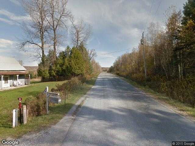 Street View image from Domaine-des-Sapins, Quebec
