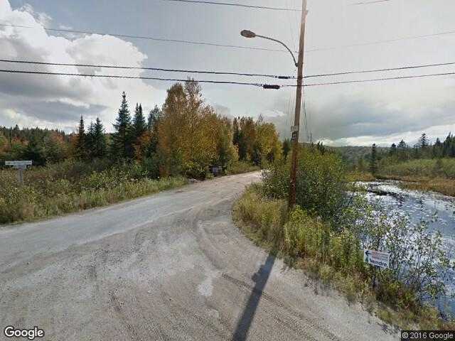 Street View image from Lac-Huguette, Quebec