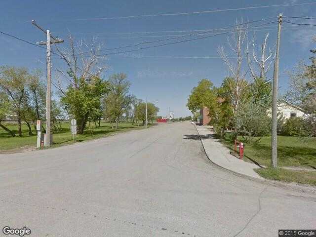 Street View image from Milestone, Saskatchewan