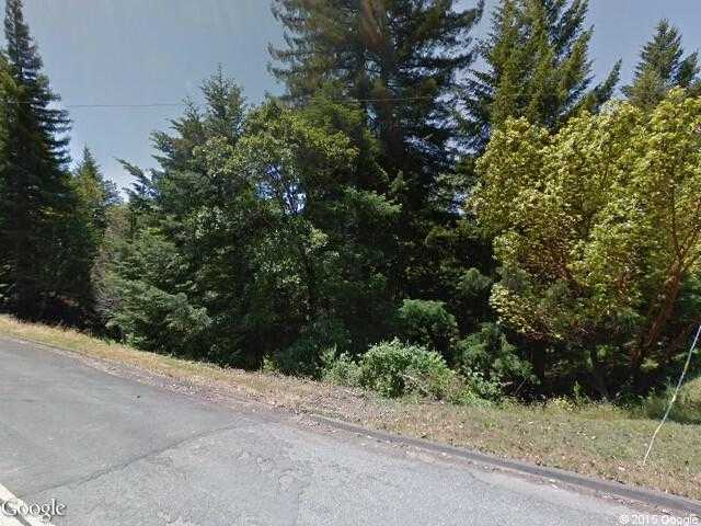 Street View image from Brooktrails, California