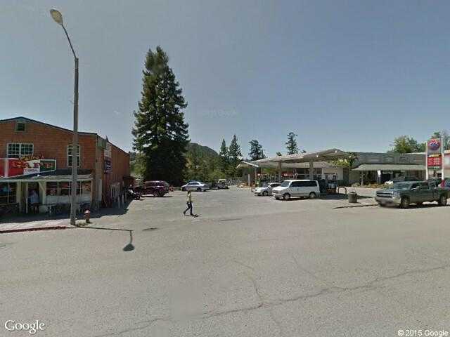 Street View image from Garberville, California