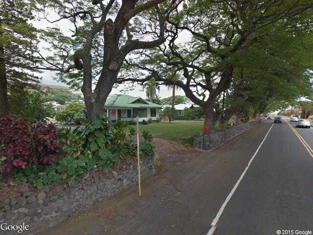 Street View image from Nā‘ālehu, Hawaii