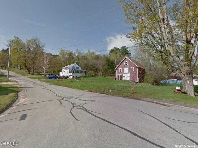 Street View image from Buckfield, Maine