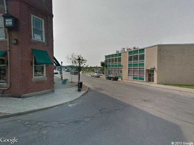 Street View image from Calais, Maine