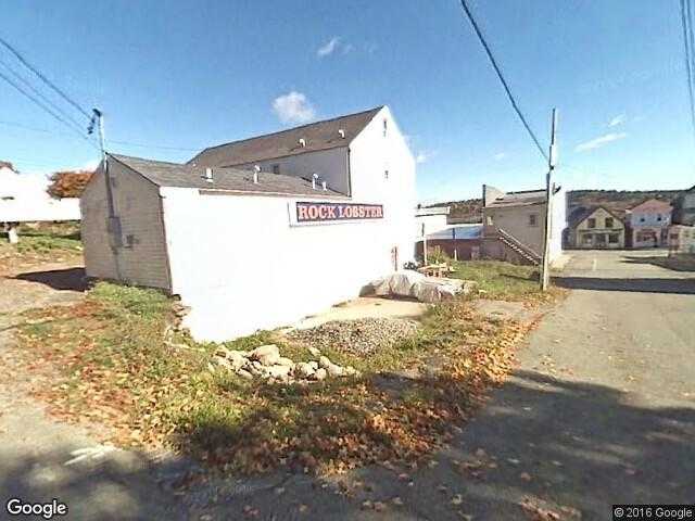 Street View image from Lubec, Maine