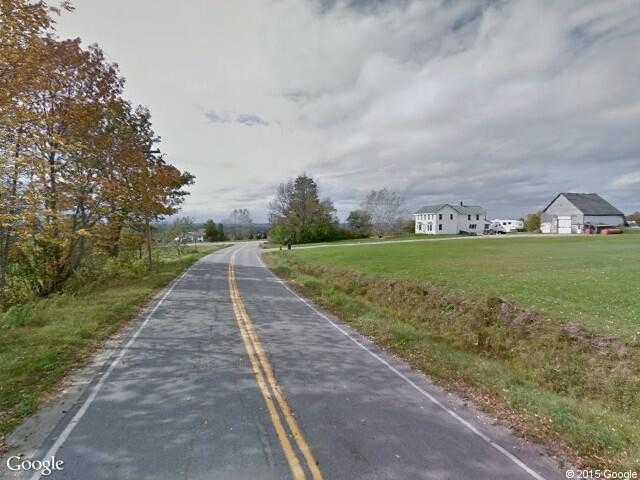 Street View image from Prentiss, Maine