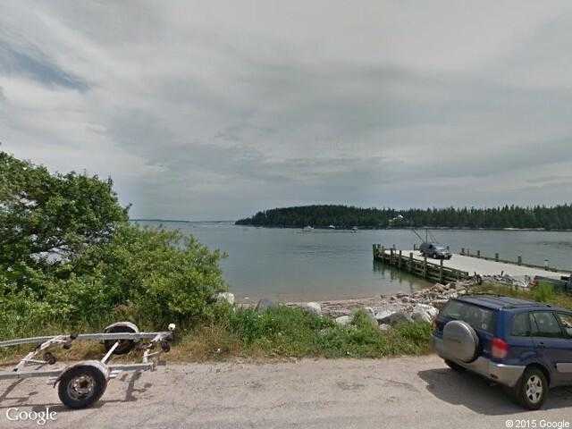 Street View image from Swans Island, Maine