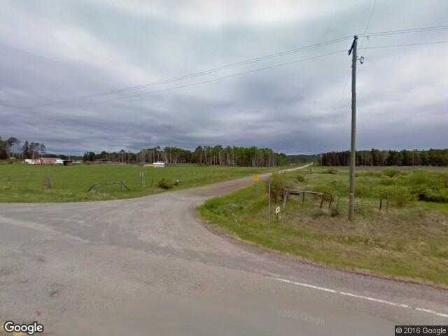 Street View image from Bearberry, Alberta