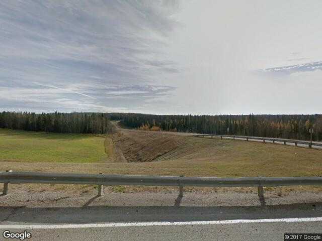 Street View image from Bickerdike, Alberta