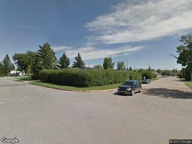 Street View image from Bowden, Alberta