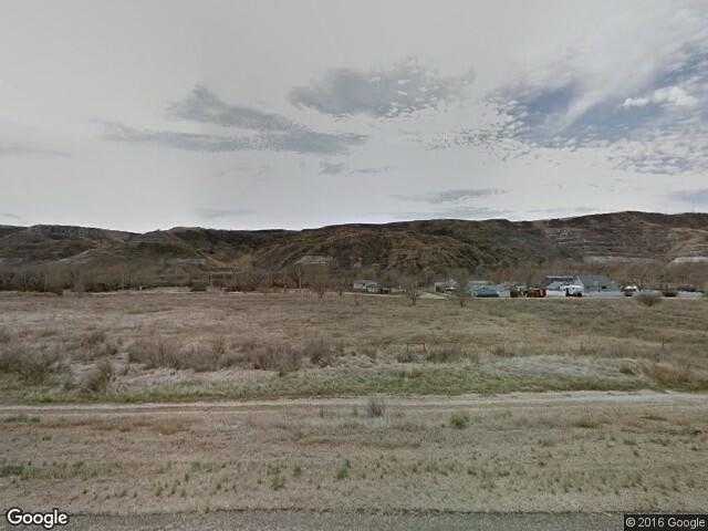 Street View image from East Coulee, Alberta