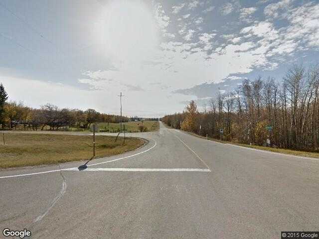 Street View image from Fallis, Alberta