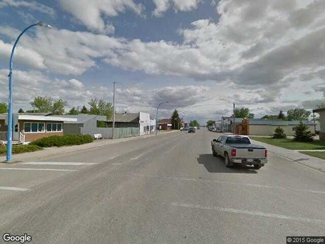 Street View image from Foremost, Alberta