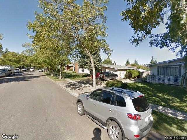 Street View image from Forest Lawn, Alberta