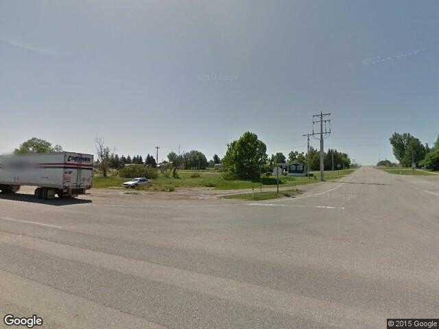 Street View image from Grassy Lake, Alberta