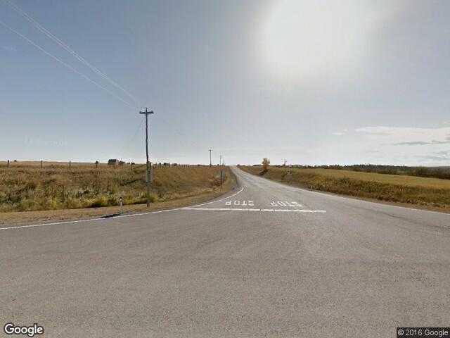 Street View image from Harmattan, Alberta